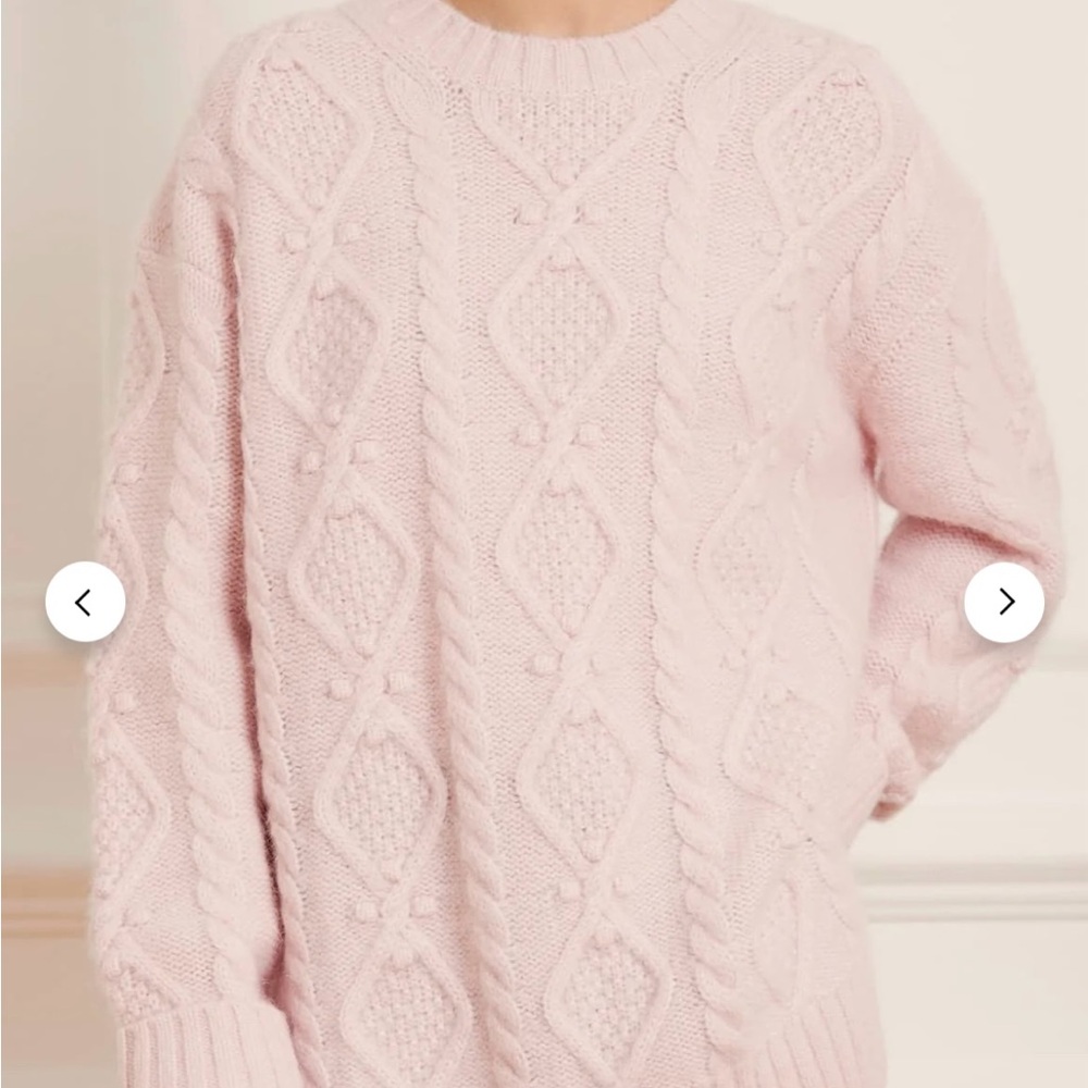 Needle & Thread Sylvie Cable Knit Sweater
